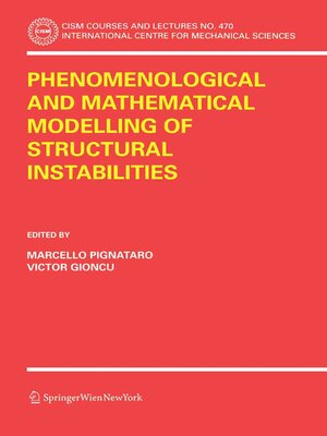 cover image of Phenomenological and Mathematical Modelling of Structural Instabilities